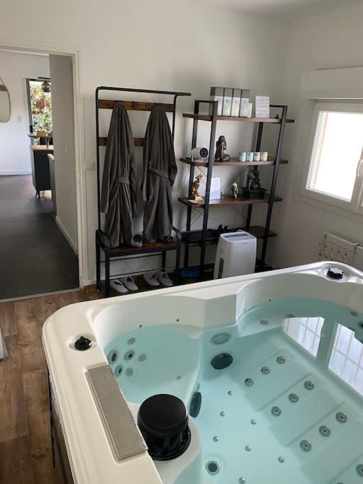 Spa Jardin Prive T3 Independant Dans Villa Morieres-les-Avignon Esterno foto