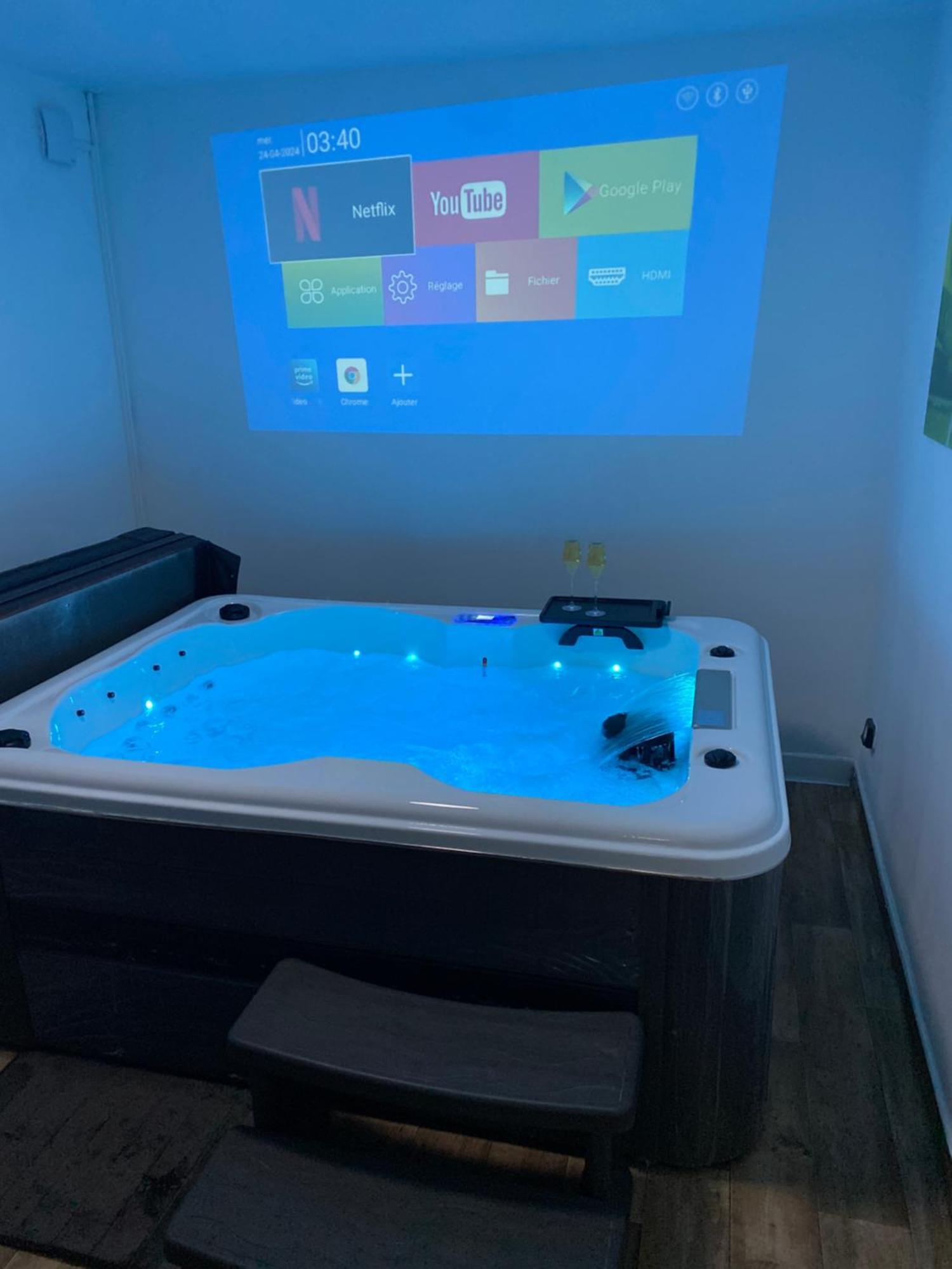 Spa Jardin Prive T3 Independant Dans Villa Morieres-les-Avignon Esterno foto